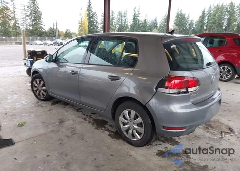 2012 Volkswagen Golf 2.5L 4-Door из США, поврежденный, VIN WVWDB7AJ2CW341154